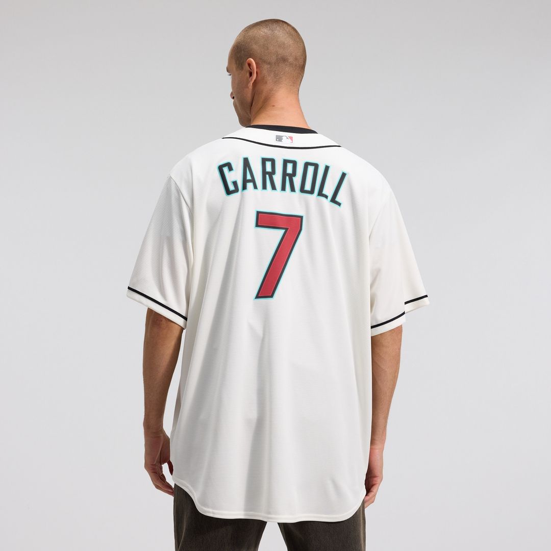 Arizona Diamondbacks Corbin Carroll Nike Home Replica Jersey - Cream Team Jersey Sports Fan Apparel