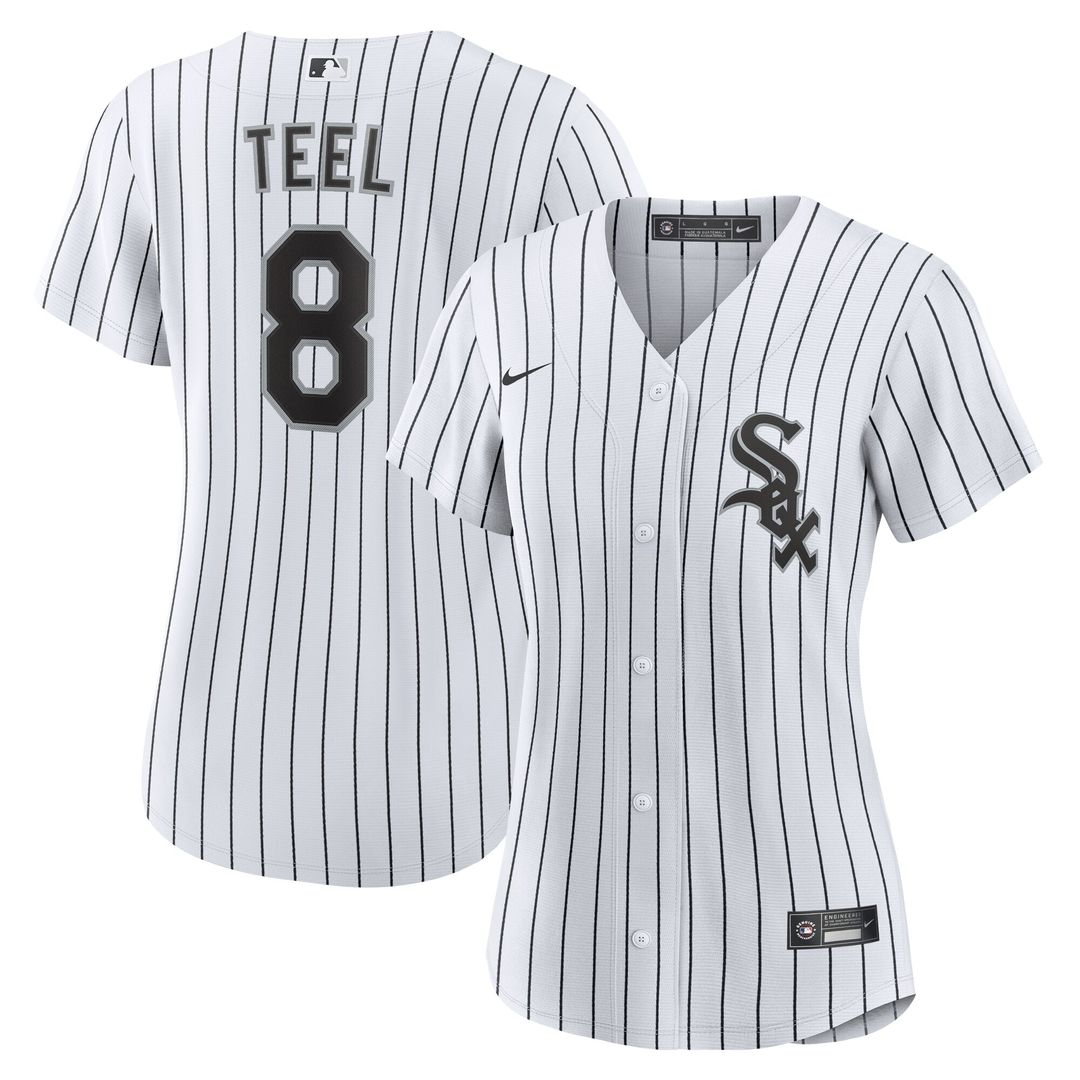 Chicago White Sox Kyle Teel Nike Women's Home Replica Jersey - White Team Jersey Sports Fan Apparel
