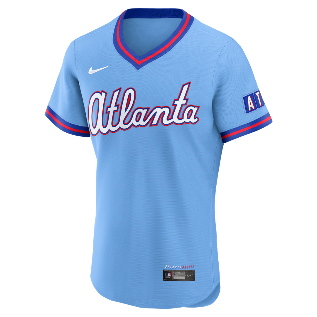 Atlanta Braves Nike 2026 City Connect Authentic Jersey - Powder Blue Team Jersey Sports Fan Apparel