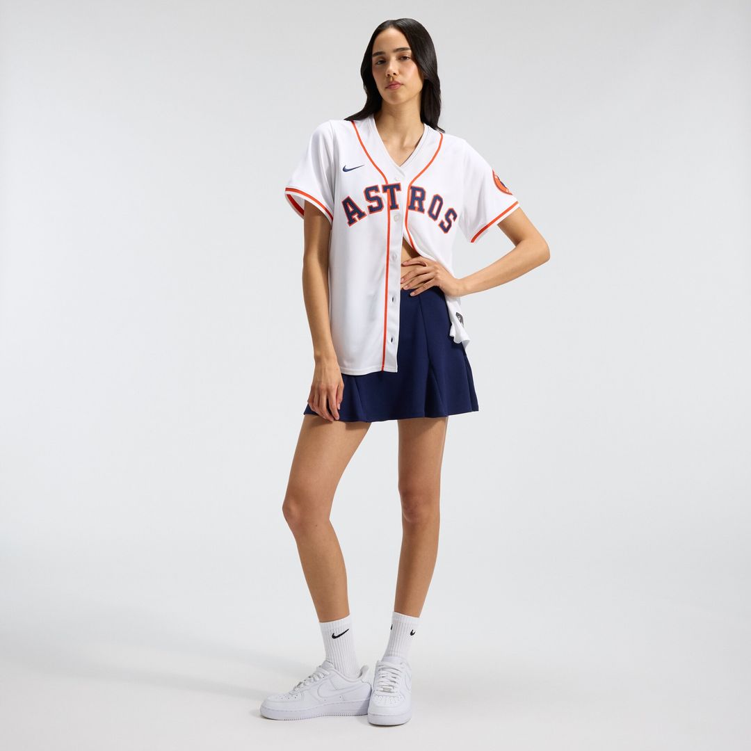 Houston Astros Nike Home Women's Limited Jersey - White Team Jersey Sports Fan Apparel