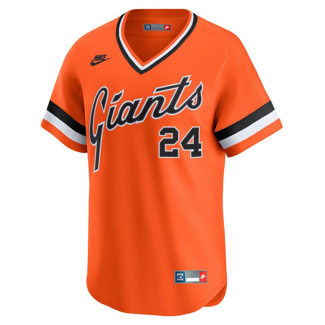 San Francisco Giants Willie Mays Nike Cooperstown Limited Jersey - Orange Team Jersey Sports Fan Apparel