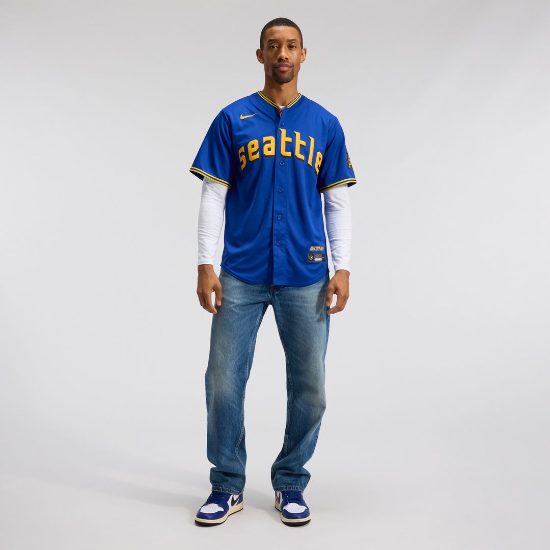Seattle Mariners Nike City Connect Replica Jersey - Royal Team Jersey Sports Fan Apparel