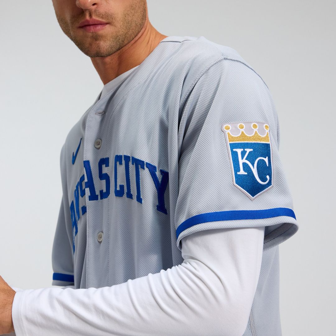 Kansas City Royals Nike 2022 Road Authentic Jersey - Gray Team Jersey Sports Fan Apparel