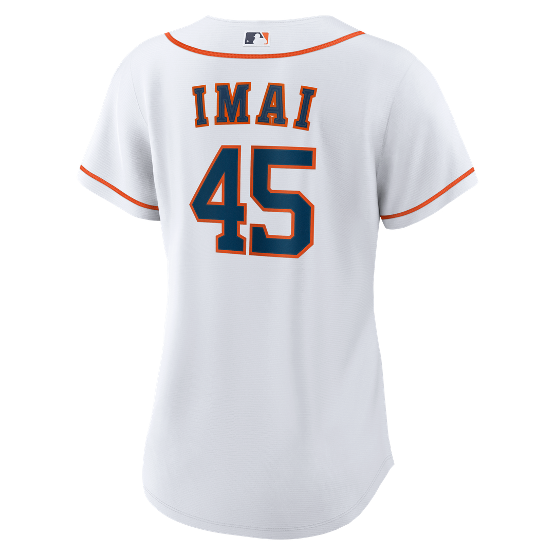 Houston Astros Tatsuya Imai Nike Women's Home Replica Jersey - White Team Jersey Sports Fan Apparel