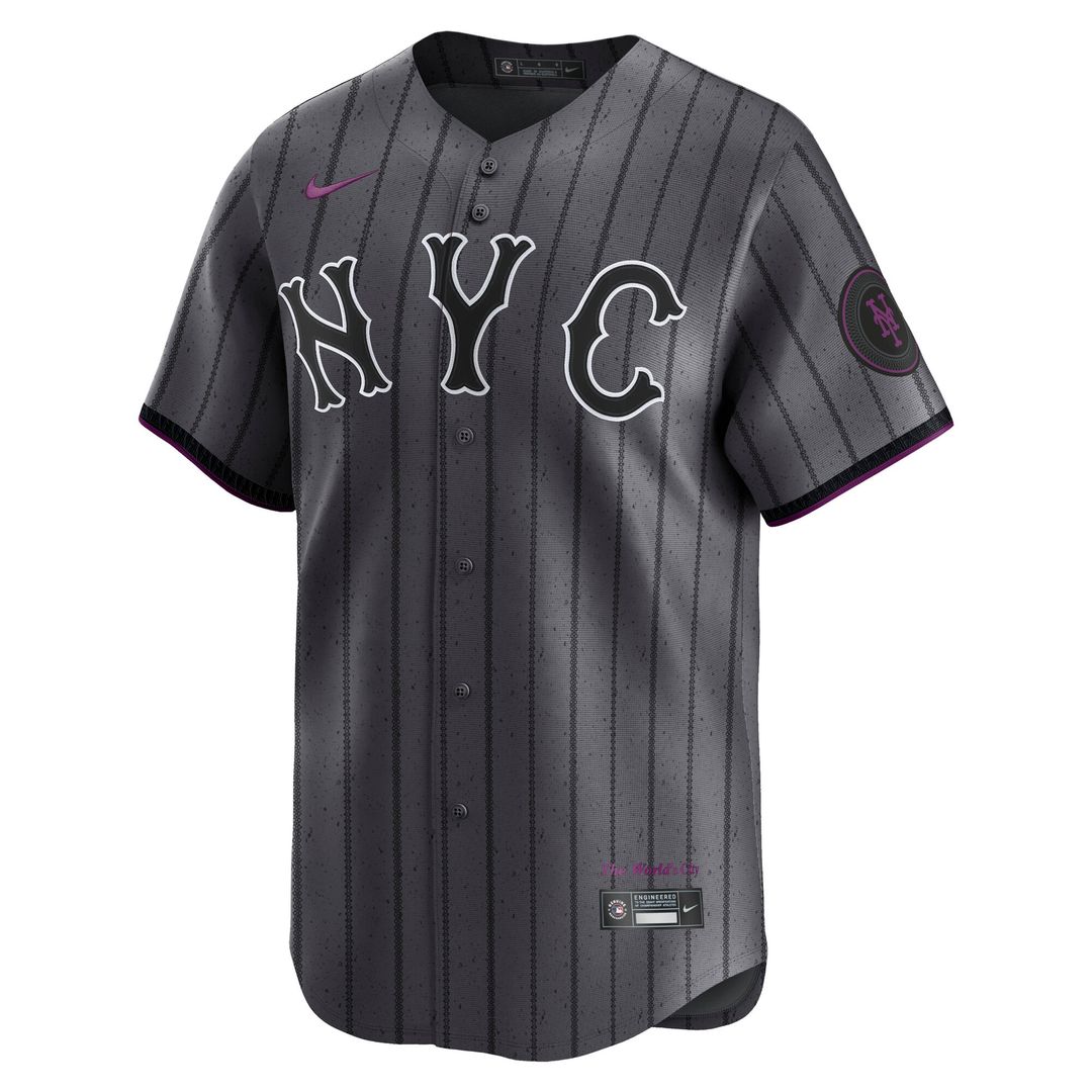New York Mets Nike City Connect Limited Jersey - Gray Team Jersey Sports Fan Apparel
