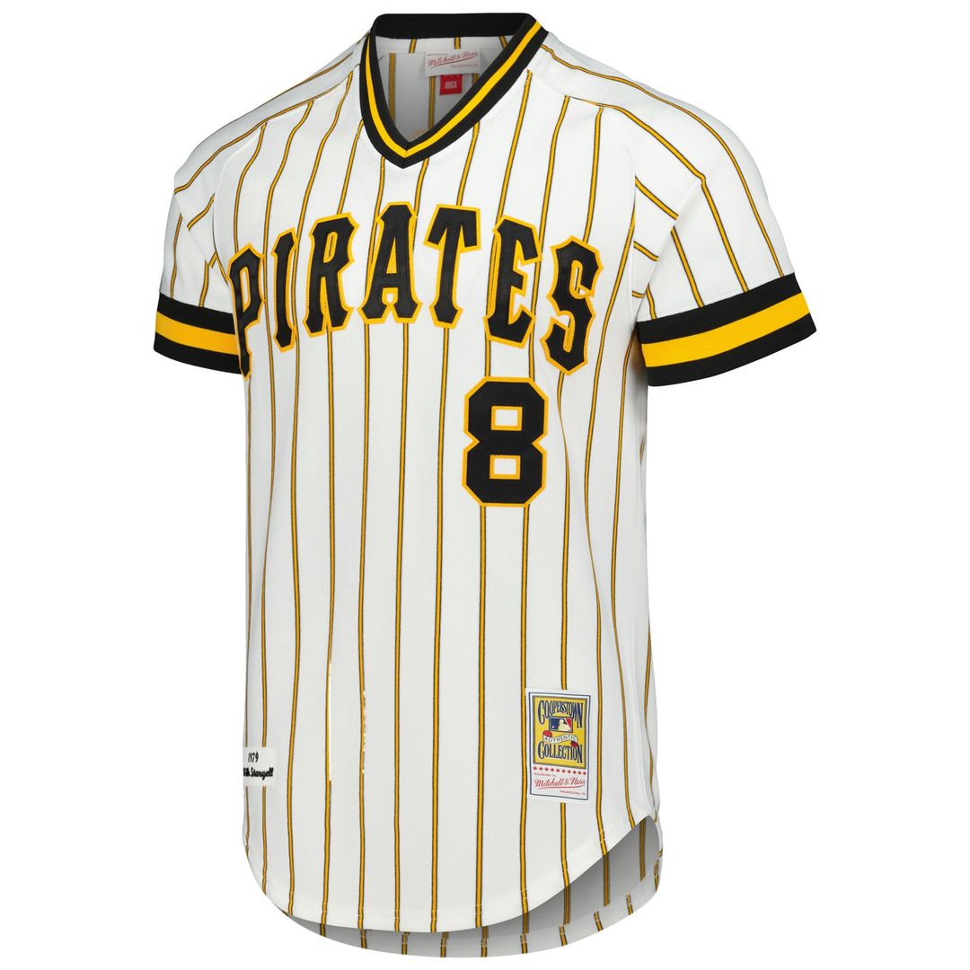 Pittsburgh Pirates Willie Stargell Mitchell & Ness Cooperstown 1979 Authentic Jersey - White Team Jersey Sports Fan Apparel