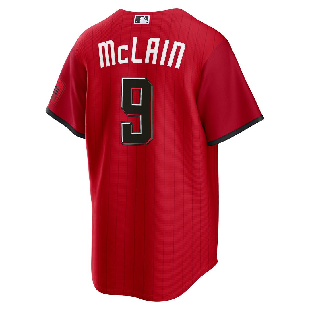 Cincinnati Reds Matt McLain Nike 2026 City Connect Stadium Jersey - Red Team Jersey Sports Fan Apparel