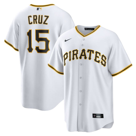 Pittsburgh Pirates Oneil Cruz Nike Home Replica Jersey - White Team Jersey Sports Fan Apparel