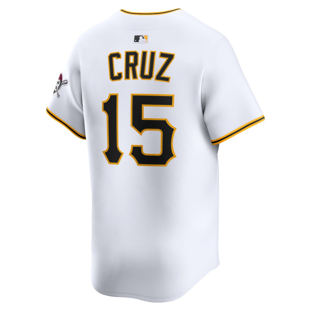 Pittsburgh Pirates Oneil Cruz Nike Home Limited Player Jersey - White Team Jersey Sports Fan Apparel