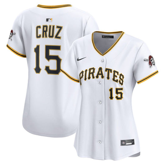 Pittsburgh Pirates Oneil Cruz Nike Women's Home Limited Player Jersey - White Team Jersey Sports Fan Apparel