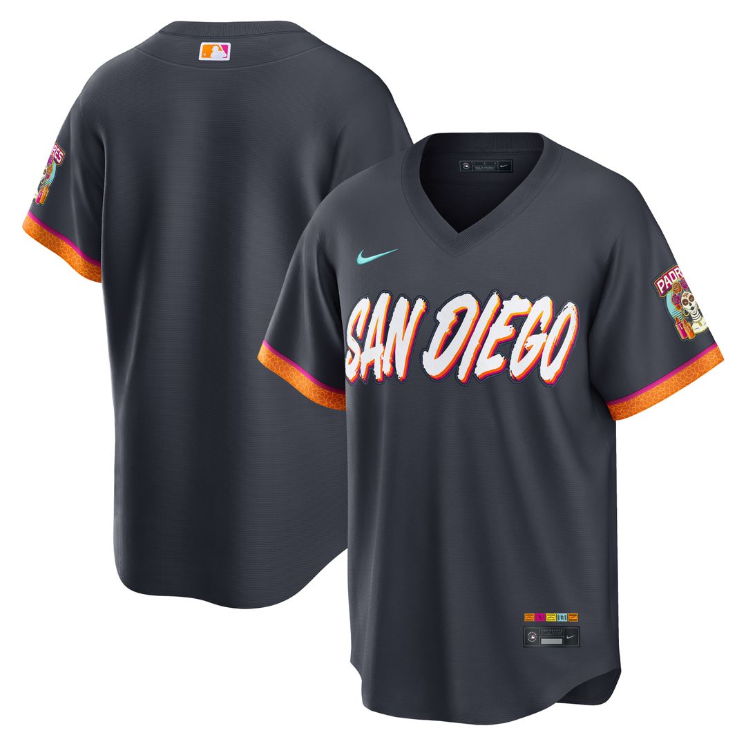 San Diego Padres Nike 2026 City Connect Stadium Jersey - Obsidian Team Jersey Sports Fan Apparel