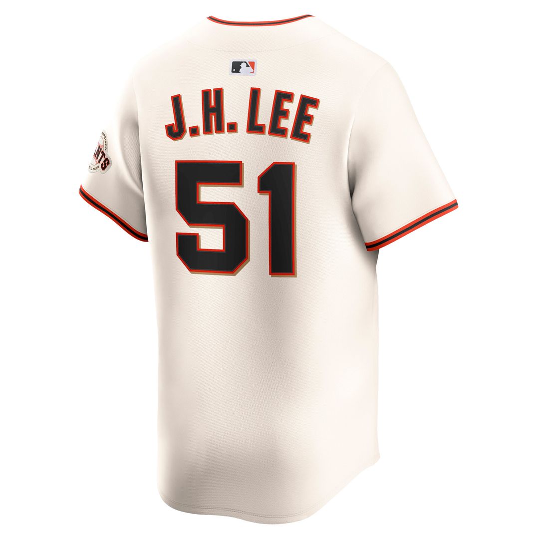San Francisco Giants Jung Hoo Lee Nike Home Limited Player Jersey - Cream Team Jersey Sports Fan Apparel