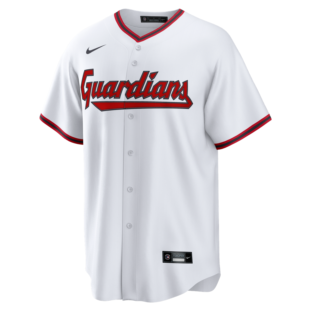Cleveland Guardians Travis Bazzana Nike Home Replica Jersey - White Team Jersey Sports Fan Apparel
