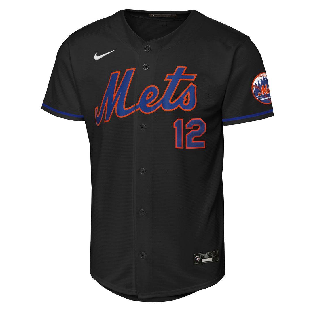 New York Mets Francisco Lindor Nike Youth Road Stadium Player Jersey - Gray Team Jersey Sports Fan Apparel
