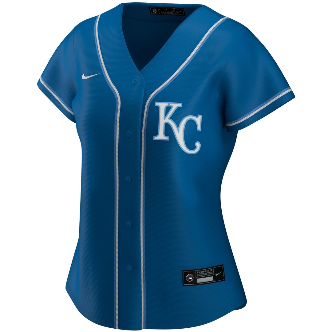 Kansas City Royals Nike Women's Alternate Replica Team Jersey - Royal Team Jersey Sports Fan Apparel