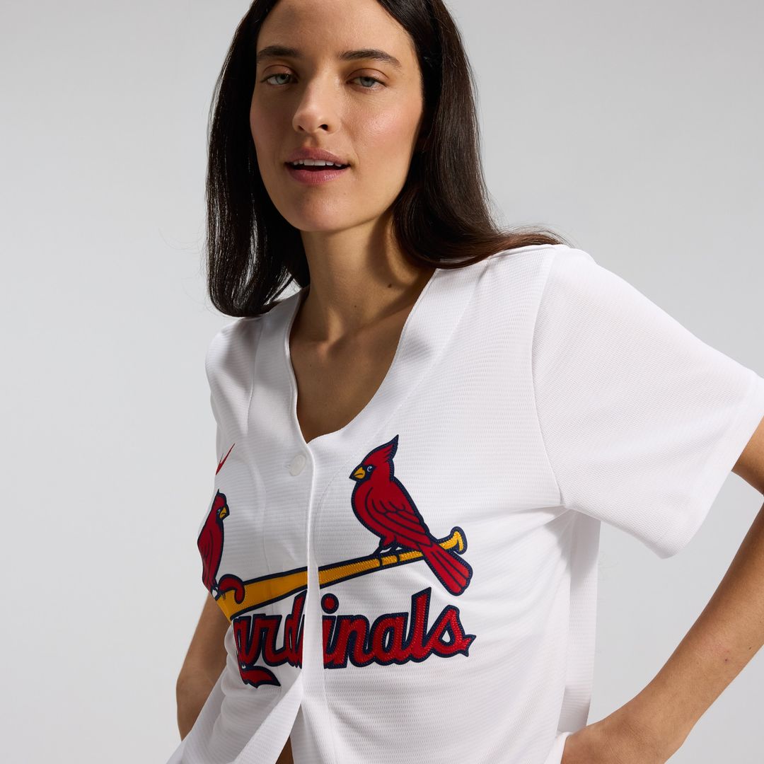 St. Louis Cardinals Nike Women's Home Replica Team Jersey - White Team Jersey Sports Fan Apparel
