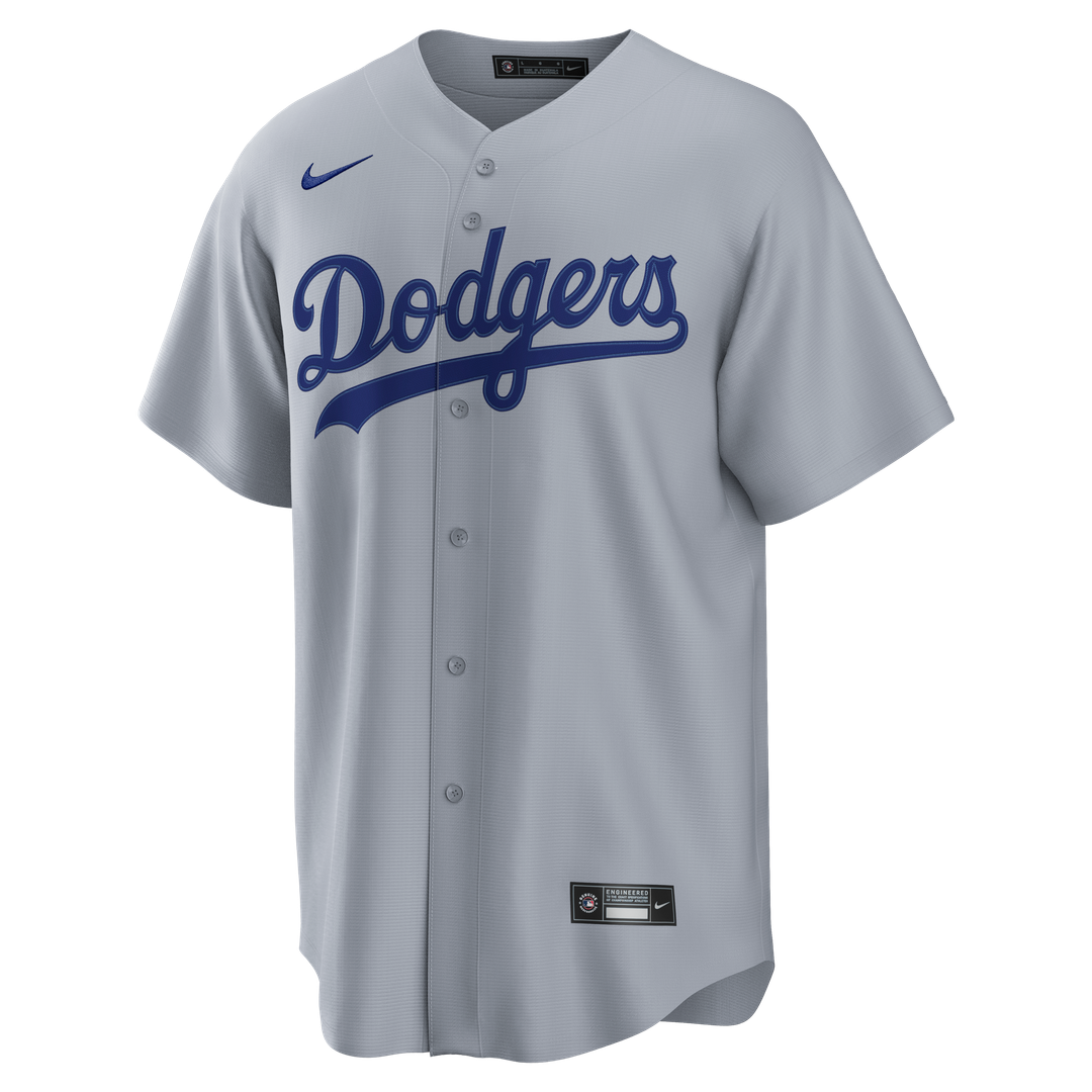 Los Angeles Dodgers Mookie Betts Nike Road Replica Jersey - Gray Team Jersey Sports Fan Apparel