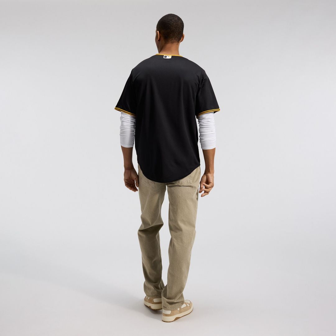 Pittsburgh Pirates Nike Alternate Replica Team Jersey - Black Team Jersey Sports Fan Apparel