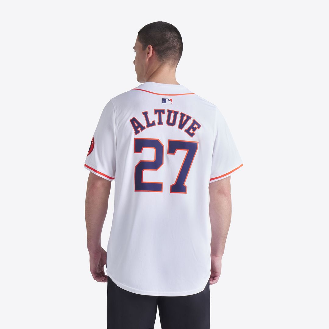 Houston Astros Jose Altuve Nike Home Limited Player Jersey - White Team Jersey Sports Fan Apparel