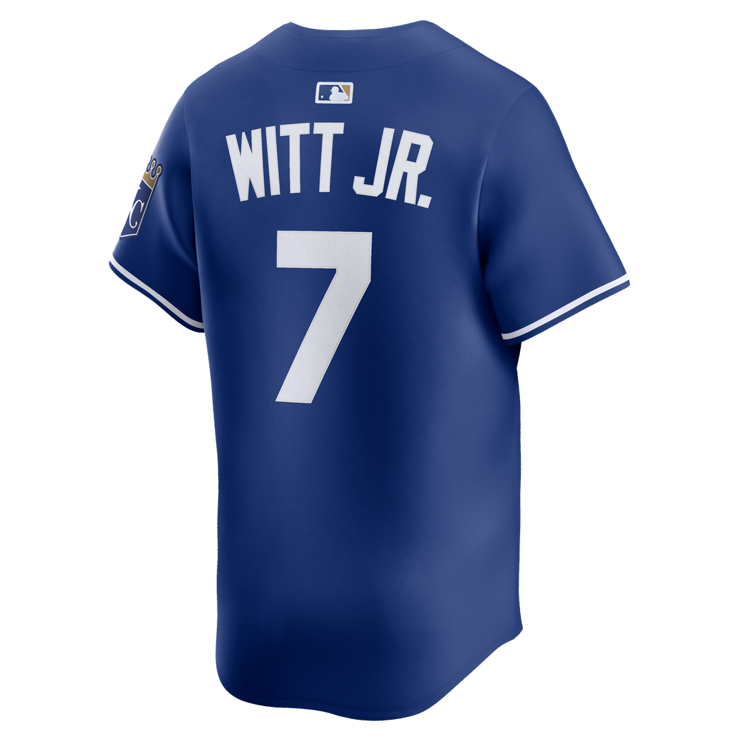 Kansas City Royals Bobby Witt Jr. Nike Alternate 2 Limited Player Jersey - Royal Team Jersey Sports Fan Apparel