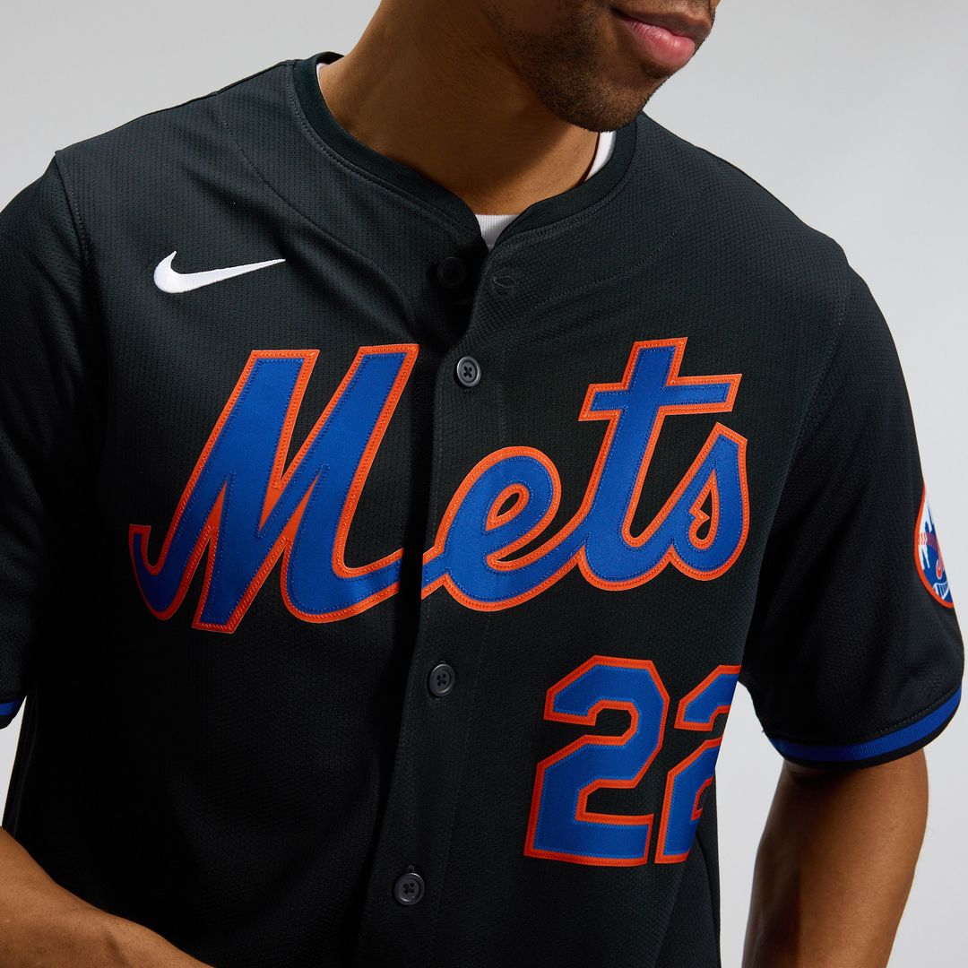 New York Mets Juan Soto Nike Alternate Limited Jersey - Black Team Jersey Sports Fan Apparel