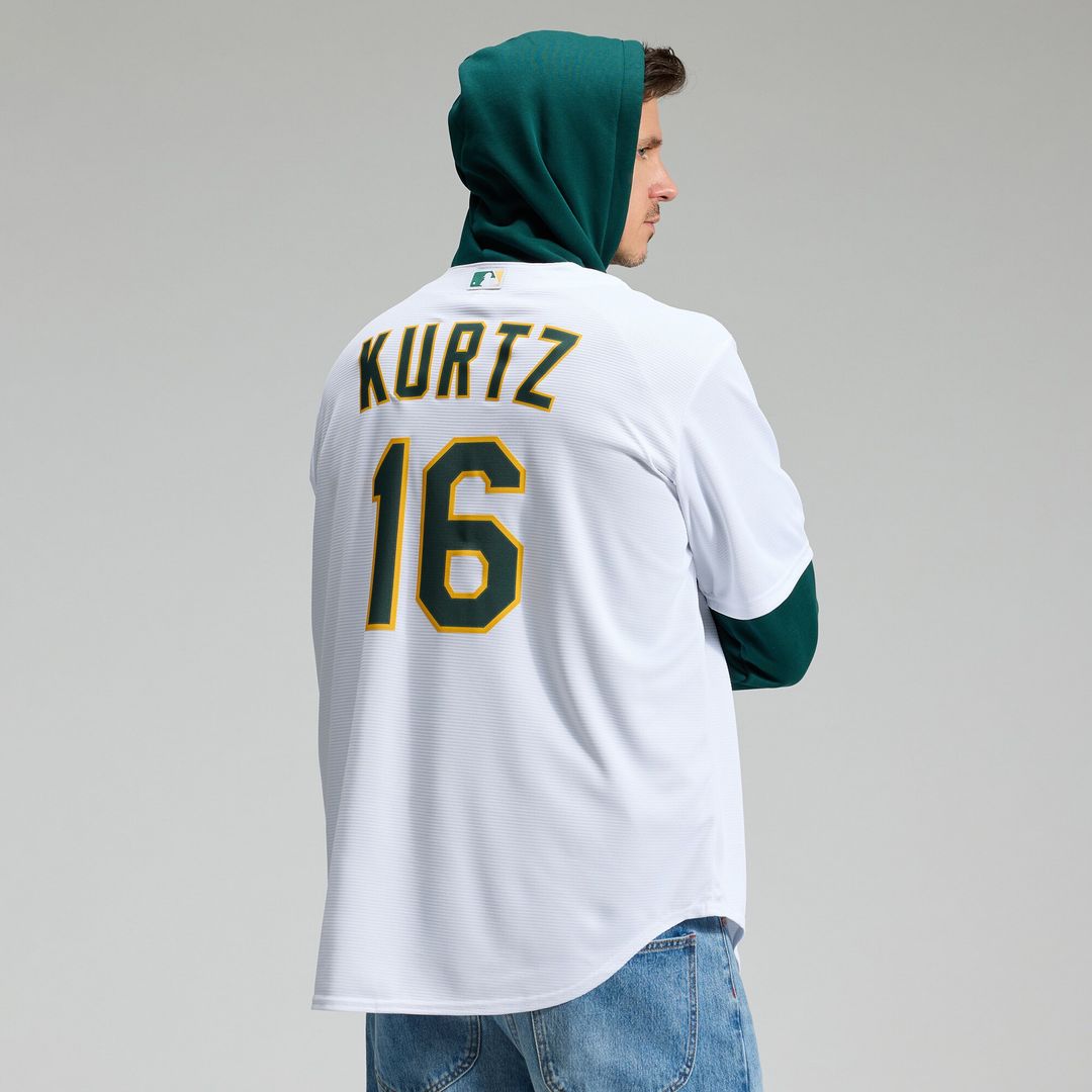 Athletics Nick Kurtz Nike Home Replica Jersey - White Team Jersey Sports Fan Apparel