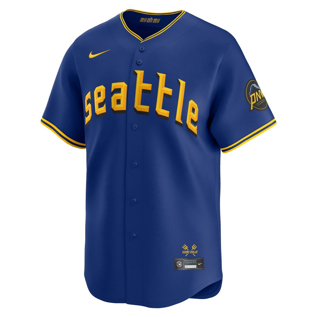 Seattle Mariners Ken Griffey Jr. Nike City Connect Retired Limited Player Jersey - Royal Team Jersey Sports Fan Apparel