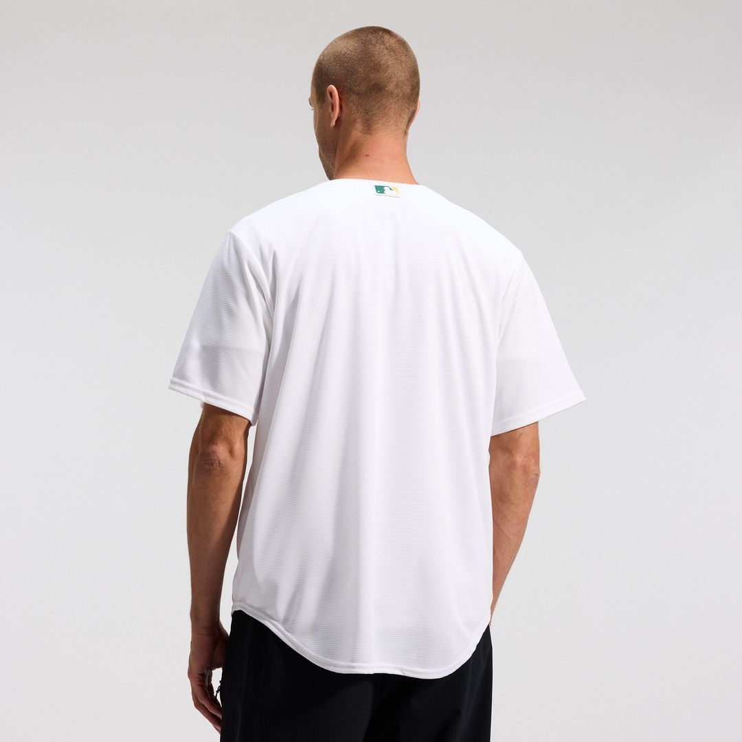 Athletics Nike Home Replica Team Jersey - White Team Jersey Sports Fan Apparel