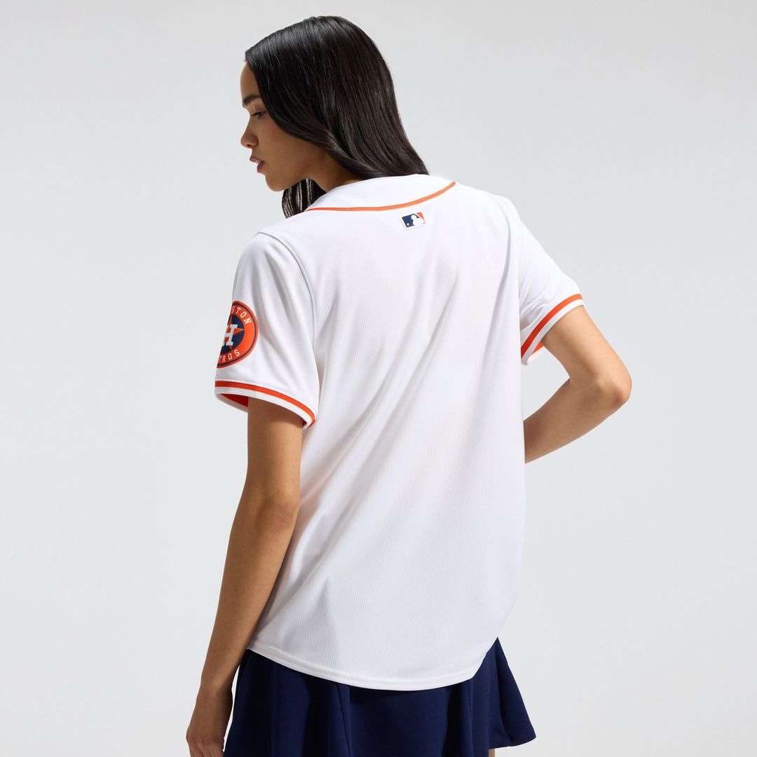 Houston Astros Nike Home Women's Limited Jersey - White Team Jersey Sports Fan Apparel