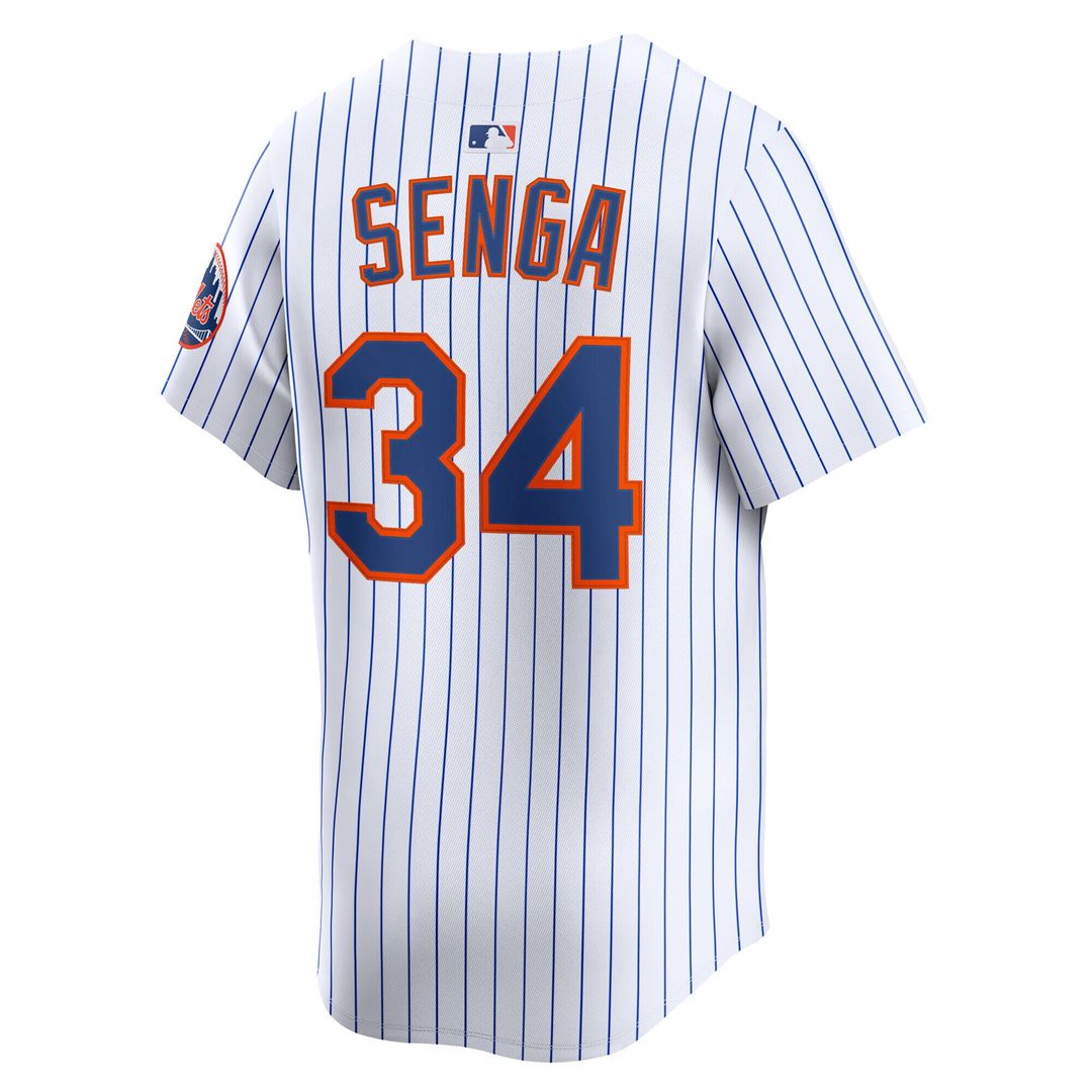 New York Mets Kodai Senga Nike Home Limited Player Jersey - White Team Jersey Sports Fan Apparel