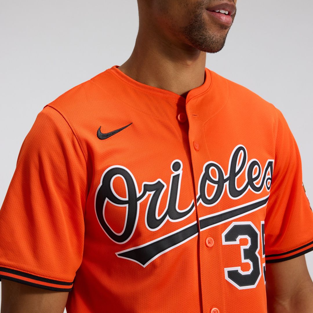 Baltimore Orioles Adley Rutschman Nike 2nd Alternate Limited Player Jersey - Orange Team Jersey Sports Fan Apparel
