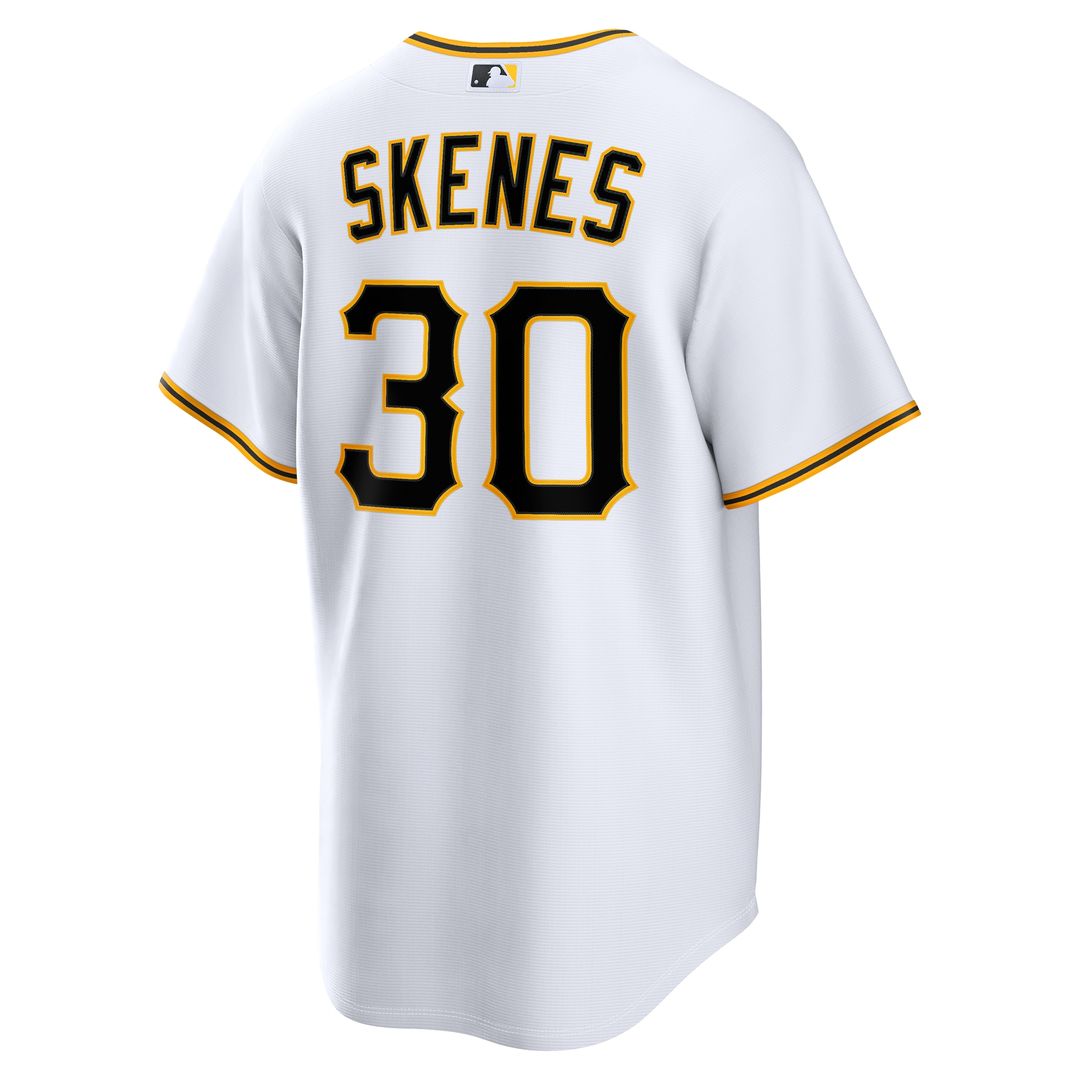Pittsburgh Pirates Paul Skenes Nike Home Replica Jersey - White Team Jersey Sports Fan Apparel