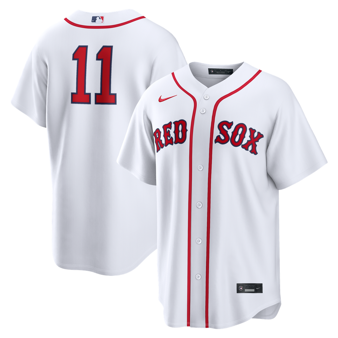 Boston Red Sox Marcelo Mayer Nike Home Replica Jersey - White Team Jersey Sports Fan Apparel