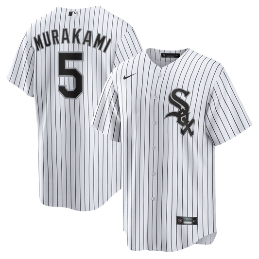 Chicago White Sox Munetaka Murakami Nike Home Replica Jersey - White Team Jersey Sports Fan Apparel