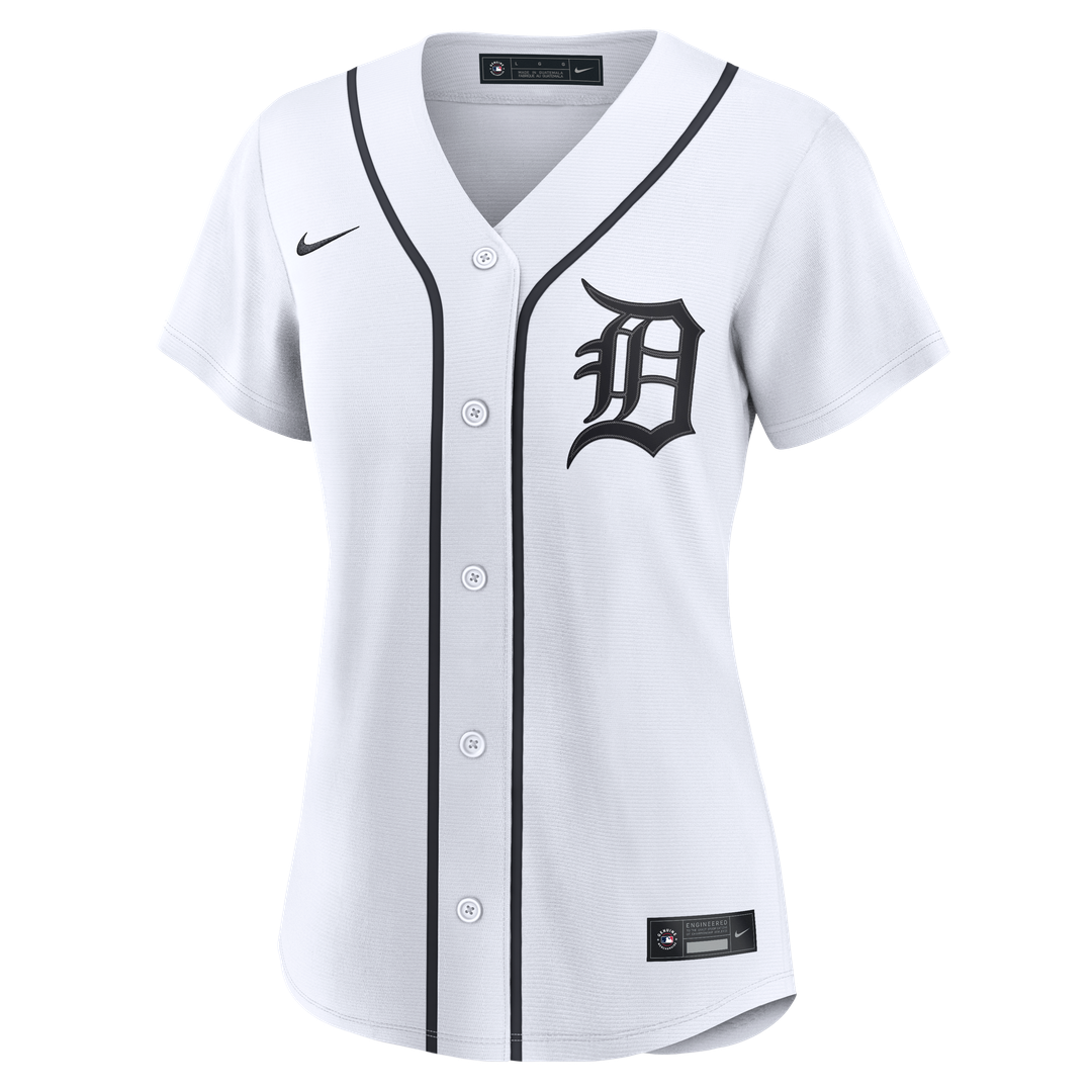 Detroit Tigers Zach McKinstry Nike Women's Home Replica Jersey - White Team Jersey Sports Fan Apparel