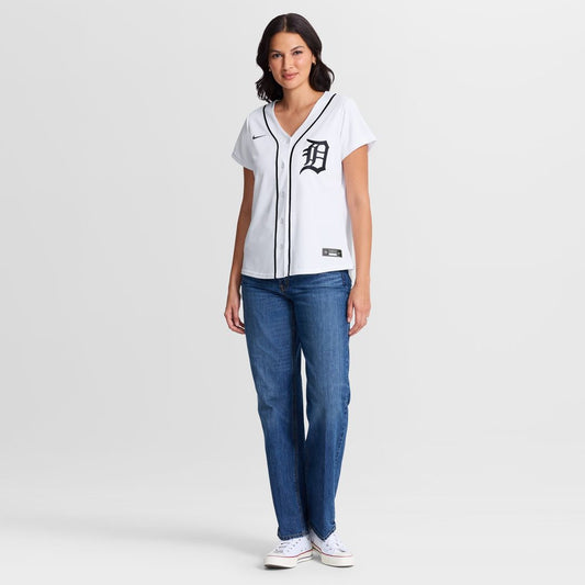 Detroit Tigers Tarik Skubal Nike Women's Home Replica Jersey - White Team Jersey Sports Fan Apparel