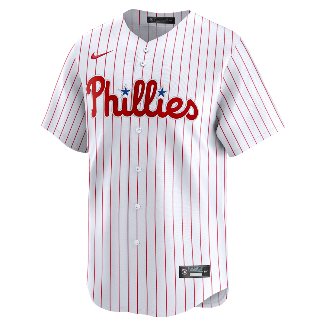 Philadelphia Phillies Nike Home Limited Jersey - White Team Jersey Sports Fan Apparel