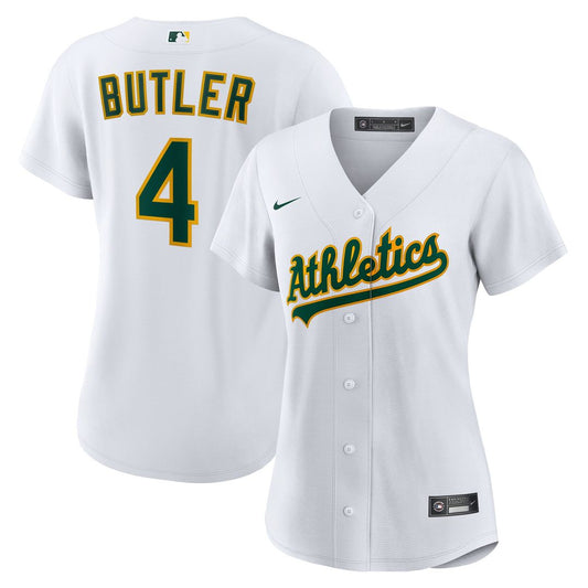 Athletics Lawrence Butler Nike Women's Home Replica Jersey - White Team Jersey Sports Fan Apparel