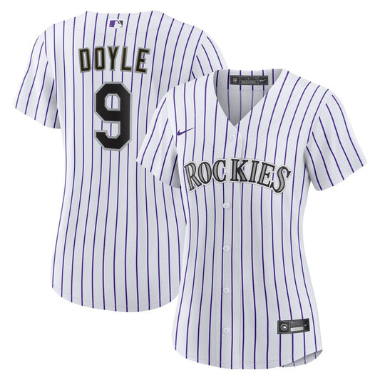Colorado Rockies Brenton Doyle Nike Women's Home Replica Jersey - White Team Jersey Sports Fan Apparel