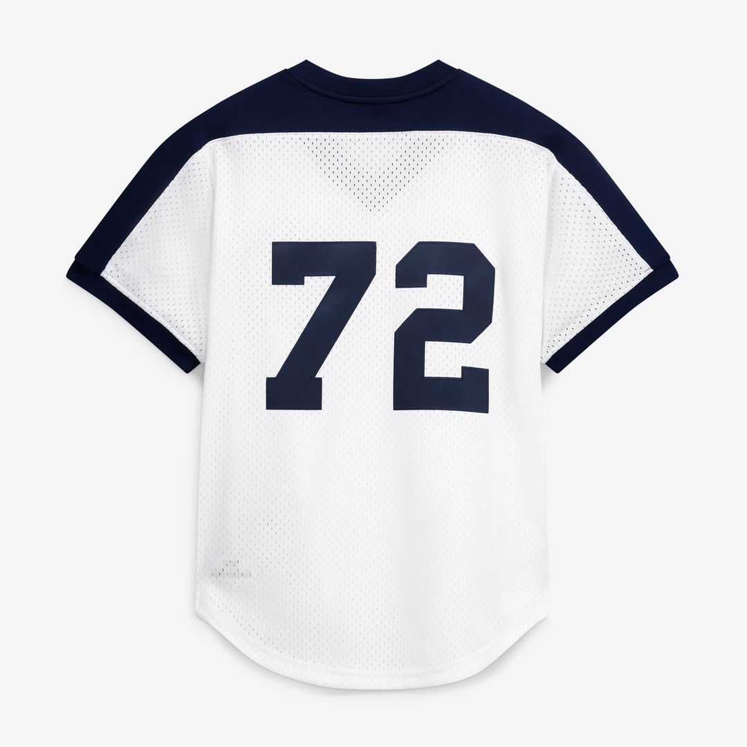 Chicago White Sox Carlton Fisk Mitchell & Ness Authentic Batting Practice Jersey - White Team Jersey Sports Fan Apparel