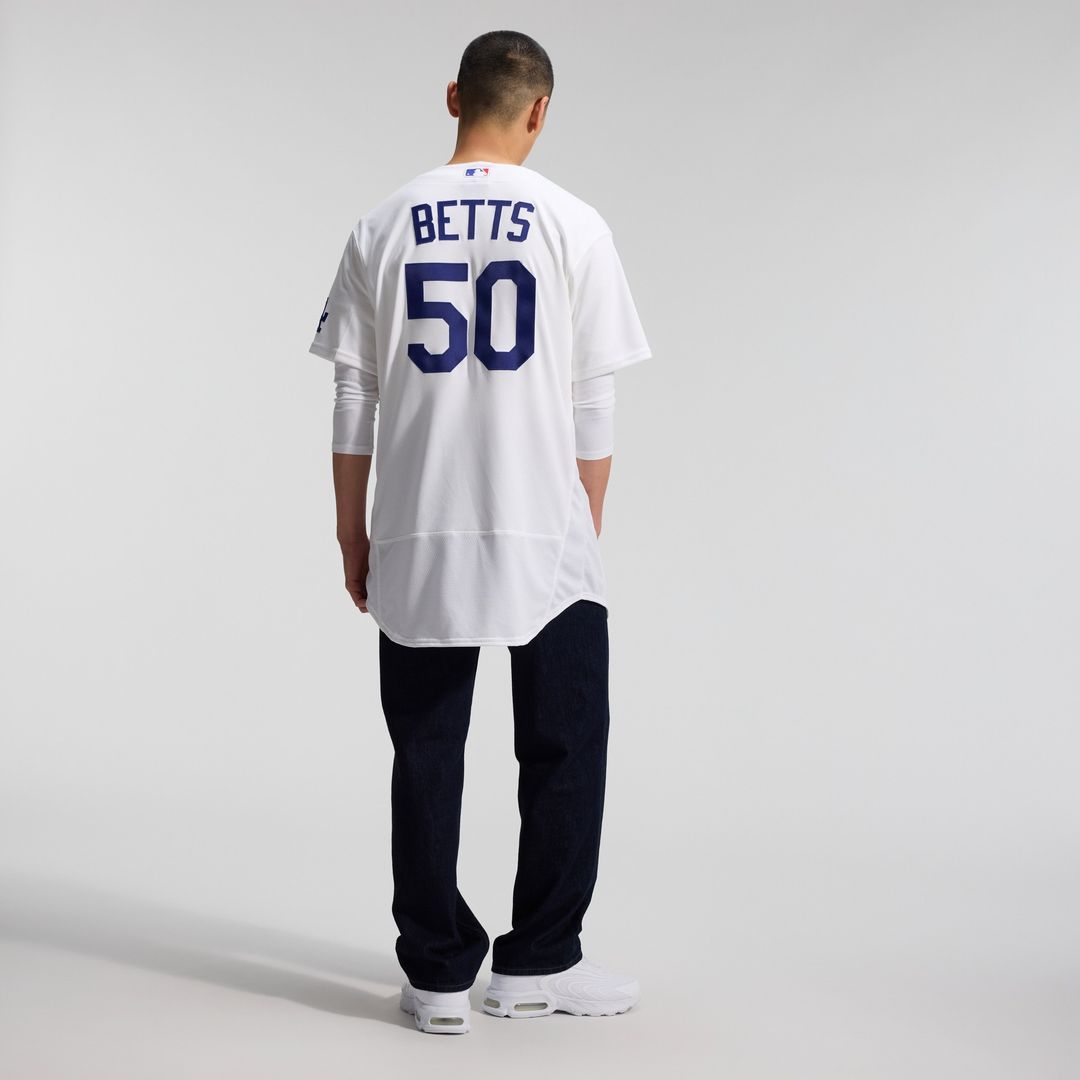 Los Angeles Dodgers Mookie Betts Nike Home Authentic Jersey - White Team Jersey Sports Fan Apparel
