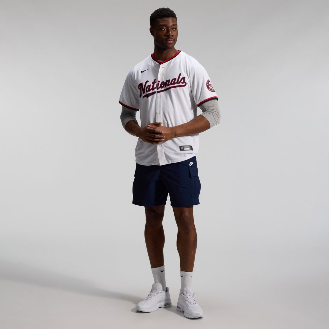 Washington Nationals Nike Home Limited Jersey - White Team Jersey Sports Fan Apparel