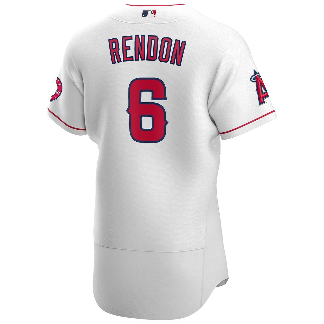 Los Angeles Angels Anthony Rendon Nike Authentic Player Jersey - White Team Jersey Sports Fan Apparel