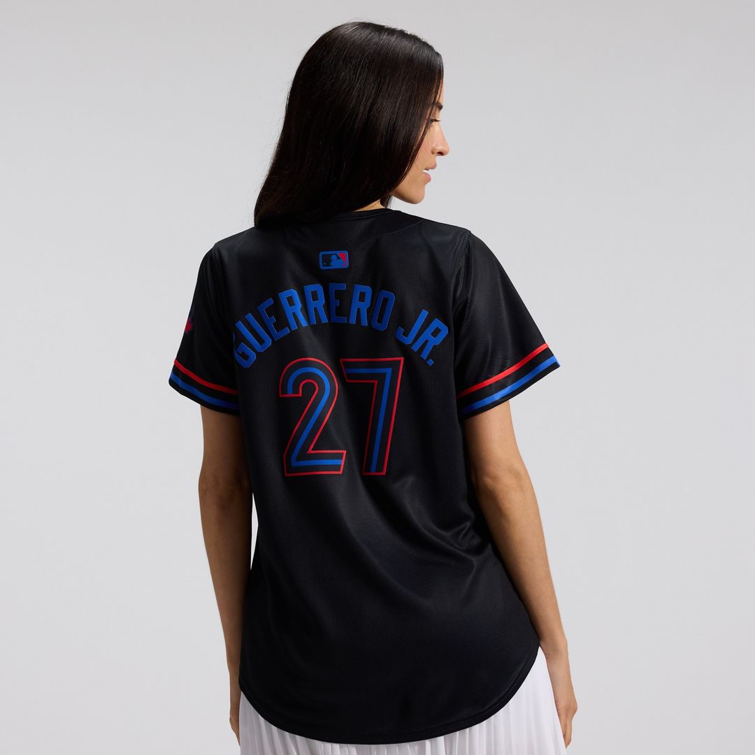 Toronto Blue Jays Vladimir Guerrero Jr. Nike Women's 2024 City Connect Limited Player Jersey - Navy Team Jersey Sports Fan Apparel