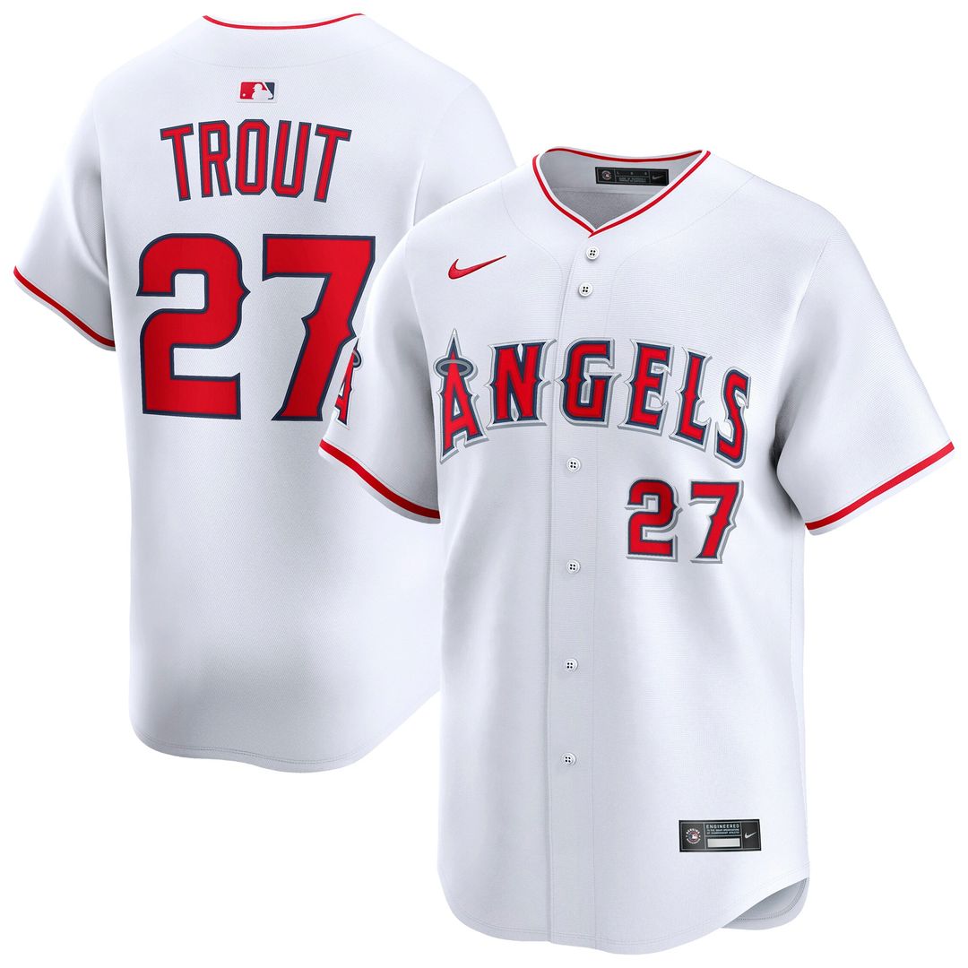 Los Angeles Angels Mike Trout Nike Alternate Limited Player Jersey - Red Team Jersey Sports Fan Apparel