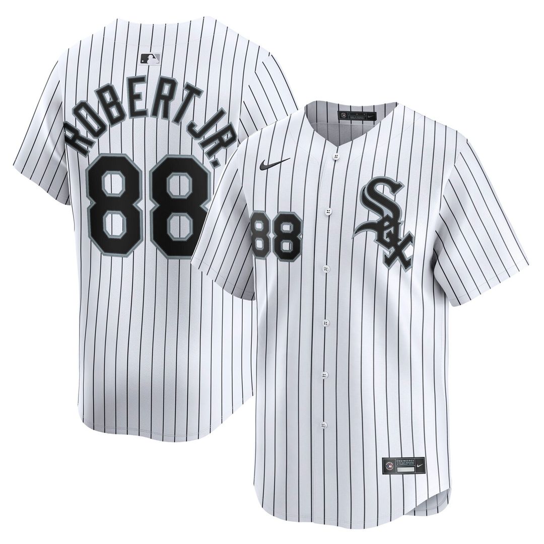 Chicago White Sox Luis Robert Jr. Nike Home Limited Player Jersey - White Team Jersey Sports Fan Apparel