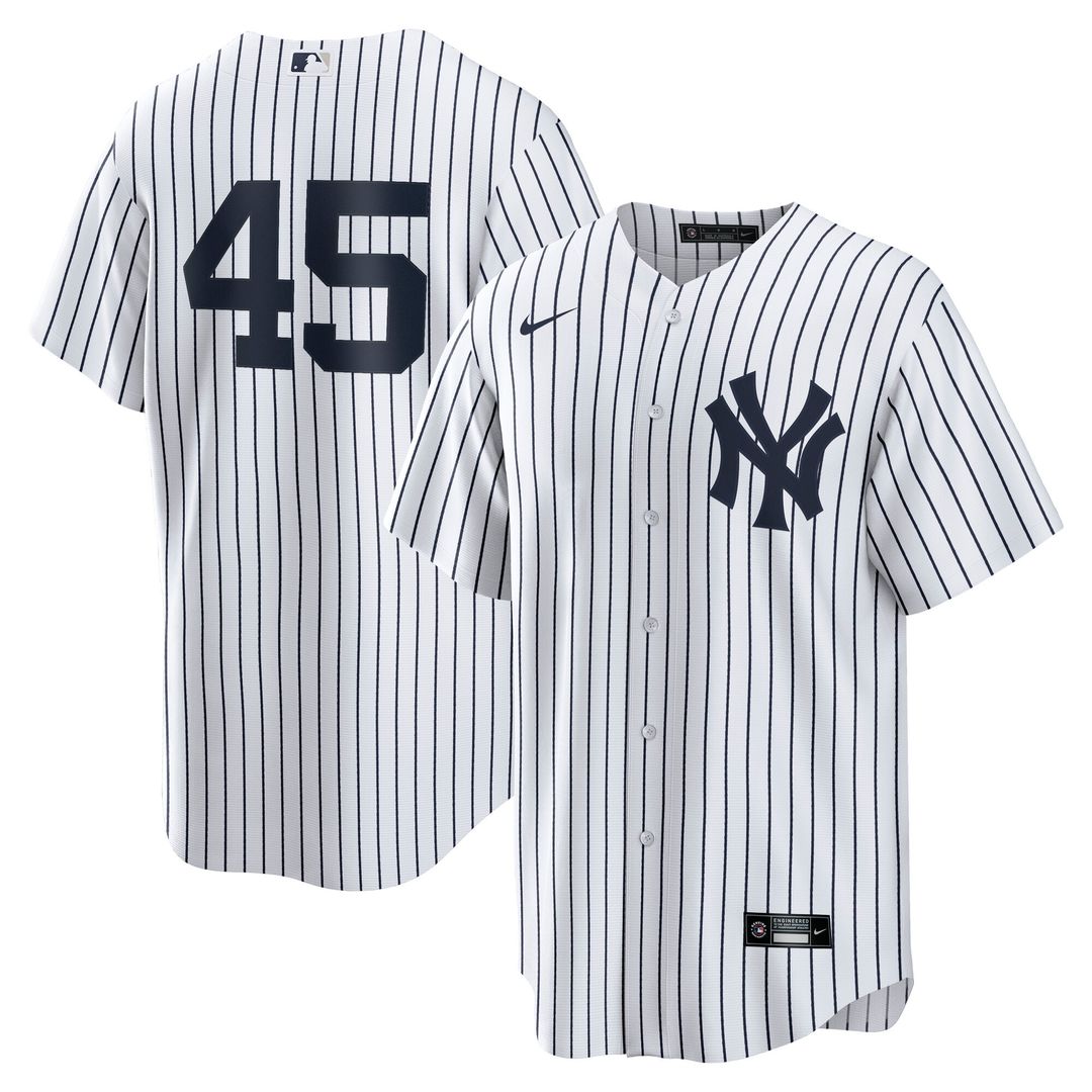 New York Yankees Gerrit Cole Nike Home Replica Player Jersey - White Team Jersey Sports Fan Apparel
