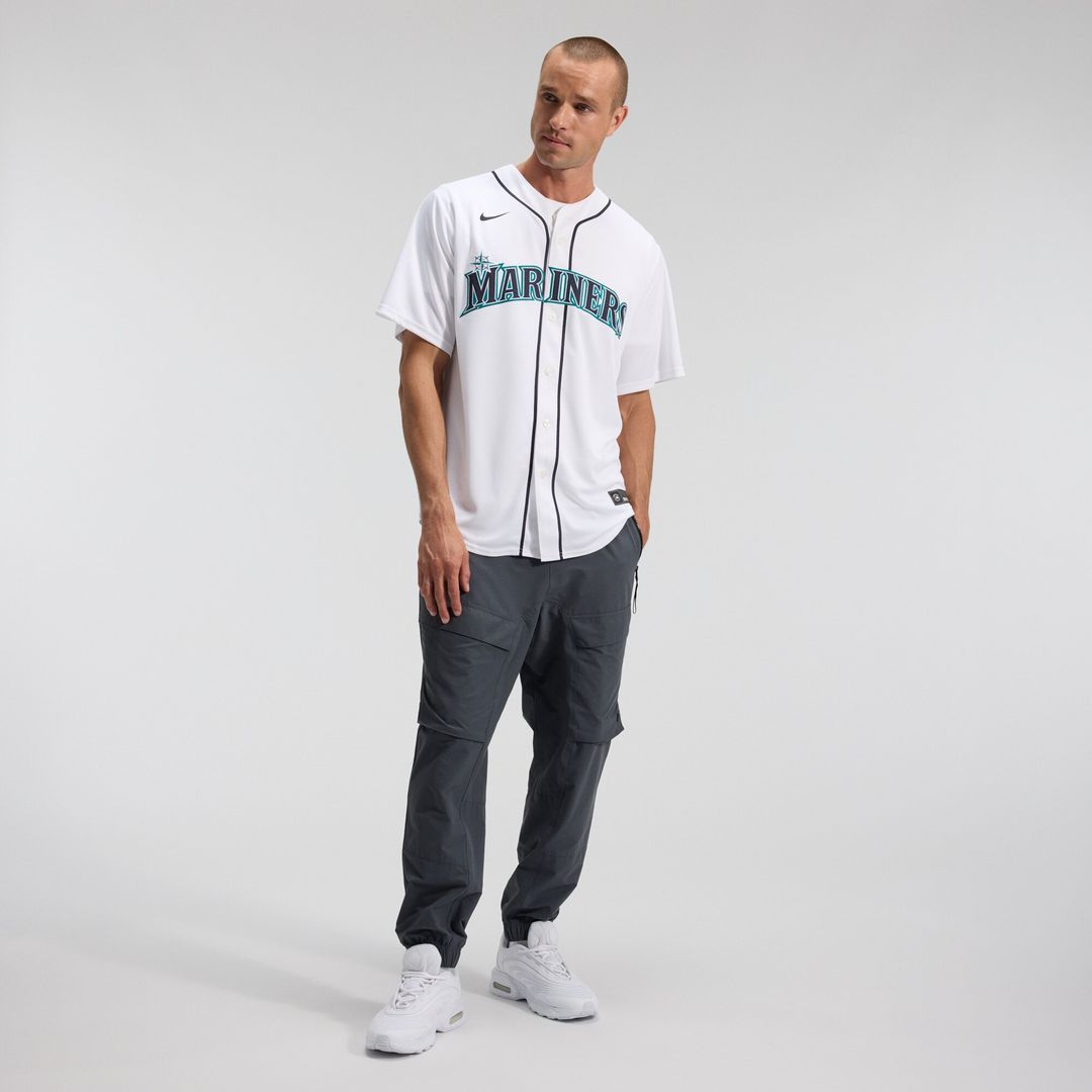 Seattle Mariners Luis Castillo Nike Home Replica Jersey - White Team Jersey Sports Fan Apparel