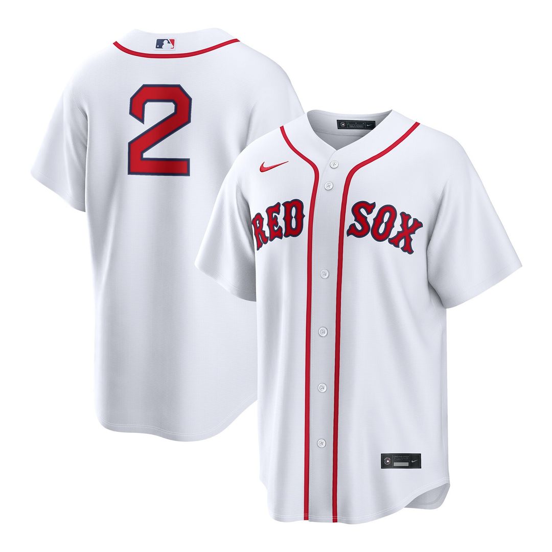 Boston Red Sox Isiah Kiner - Falefa Nike Home Replica Jersey - White Team Jersey Sports Fan Apparel
