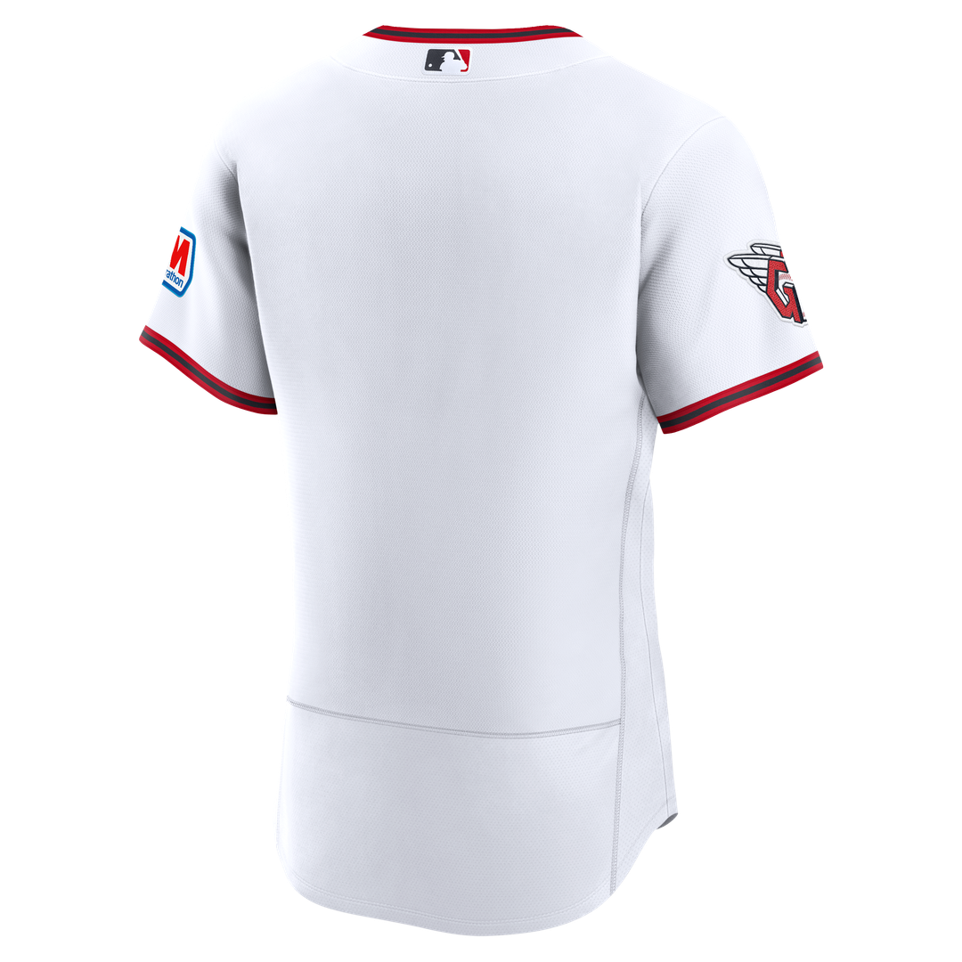 Cleveland Guardians Nike Home Authentic Jersey - White Team Jersey Sports Fan Apparel